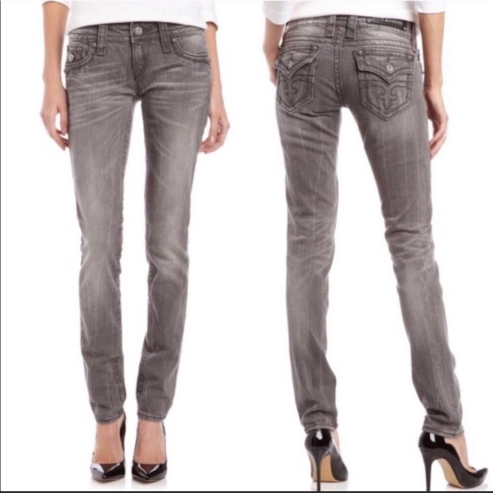 Rock Revival Celine Straight leg jeans. Sz 27